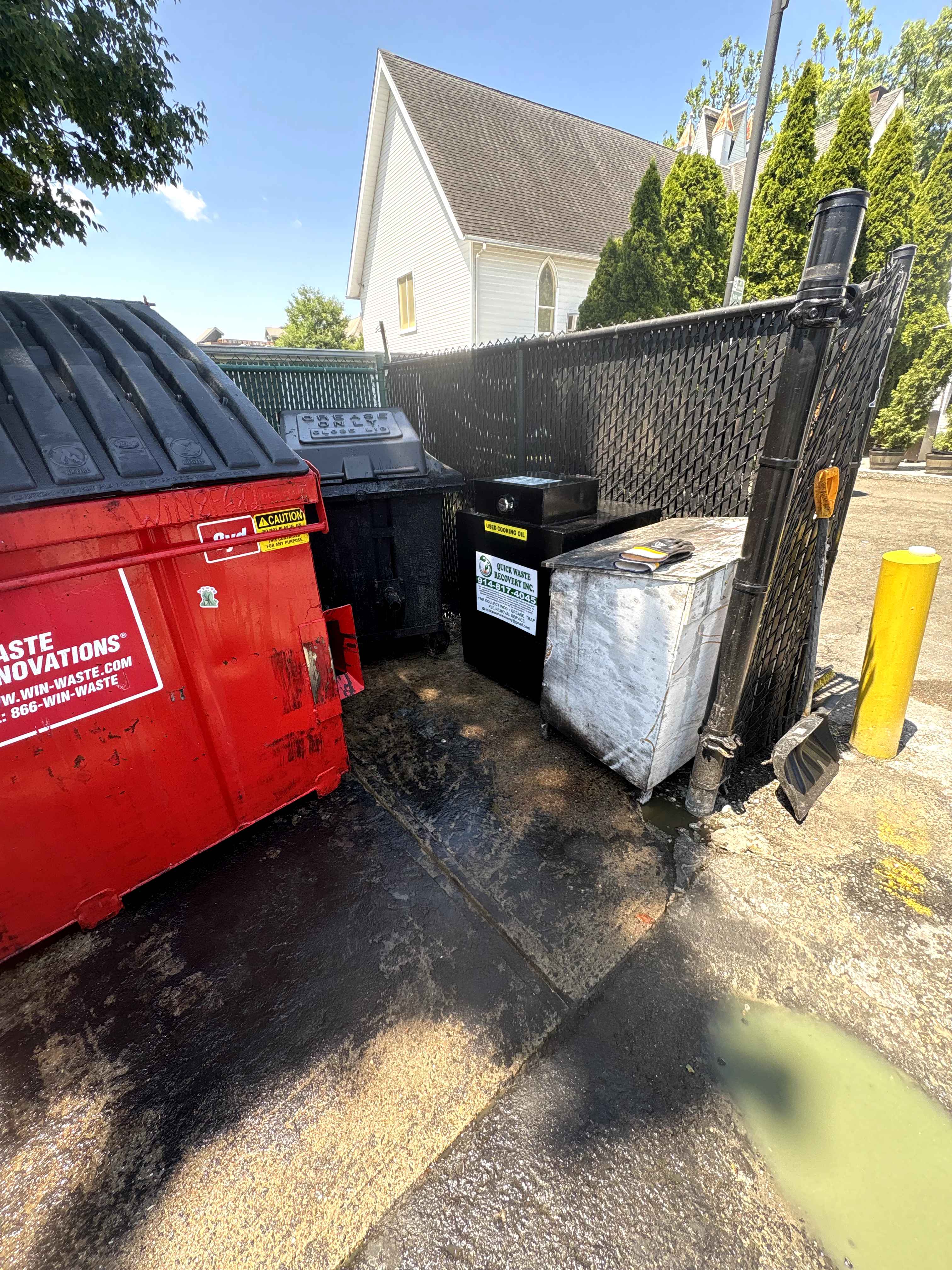 Secure container setup